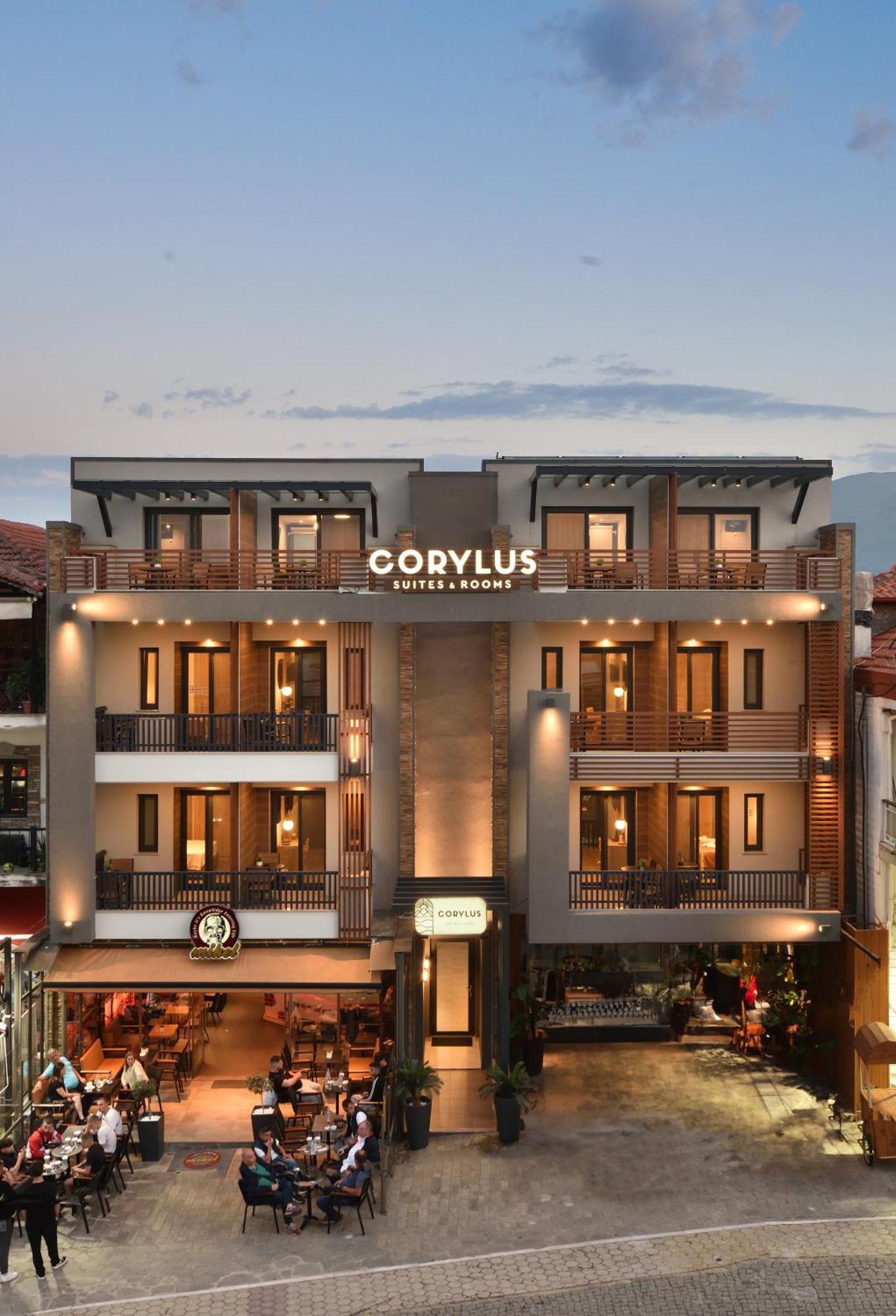 Corylus Luxury Rooms & Suites Leptokaryá Eksteriør billede